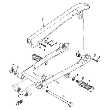 REAR ARM & CHAIN CASE