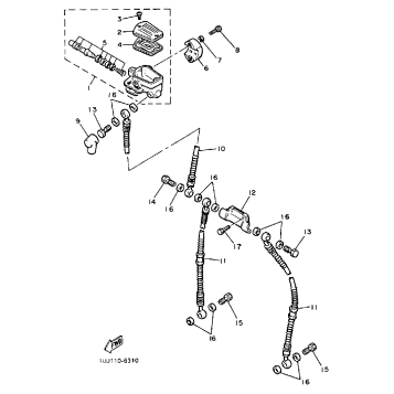 FRONT MASTER CYLINDER