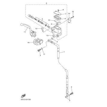 FRONT MASTER CYLINDER