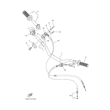 STEERING HANDLE & CABLE