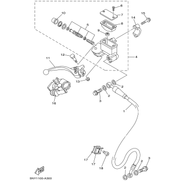 FRONT MASTER CYLINDER