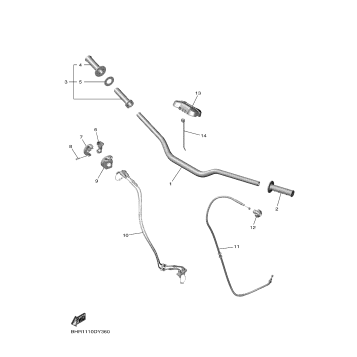 STEERING HANDLE & CABLE