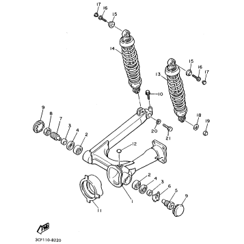 REAR ARM SUSPENSION