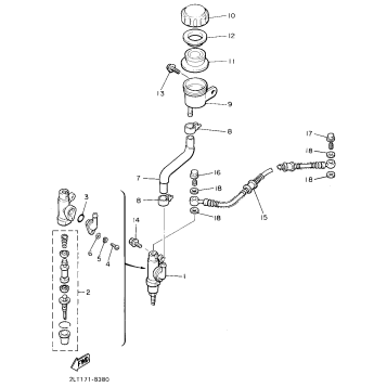 REAR MASTER CYLINDER