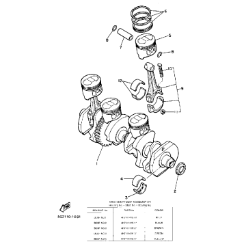 CRANKSHAFT PISTON