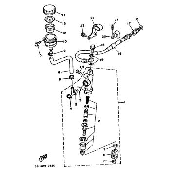 REAR MASTER CYLINDER