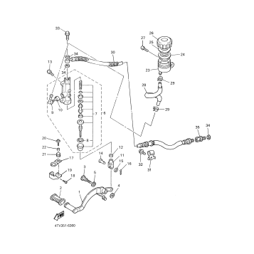 REAR MASTER CYLINDER