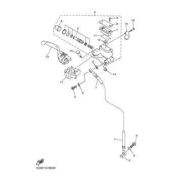 FRONT MASTER CYLINDER