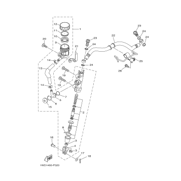 REAR MASTER CYLINDER