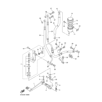 REAR MASTER CYLINDER