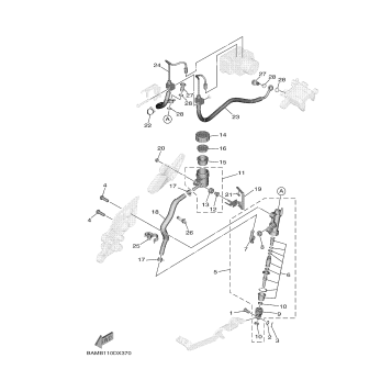 REAR MASTER CYLINDER