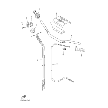 STEERING HANDLE CABLE