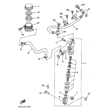 REAR MASTER CYLINDER