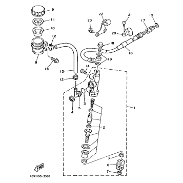 REAR MASTER CYLINDER