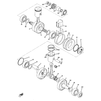 CRANK SHAFT & PISTON
