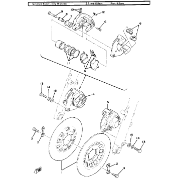 FRONT DISC BRAKE - CALIPER
