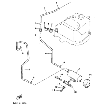 FUEL TANK CALIFORNIA ONLY