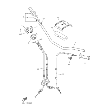 STEERING HANDLE CABLE