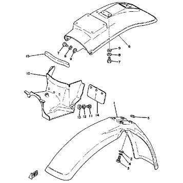FRONT FENDER-REAR FENDER