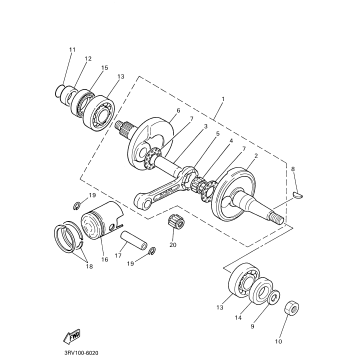 CRANKSHAFT PISTON