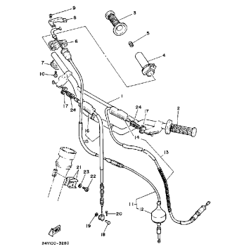 STEERING HANDLE - CABLE