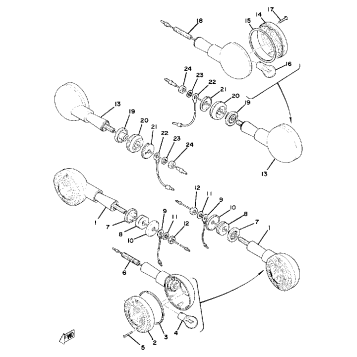FLASHER LAMP (XS750D)