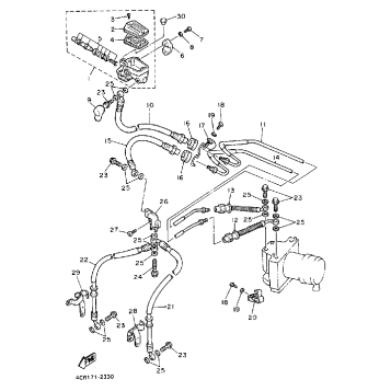 FRONT MASTER CYLINDER