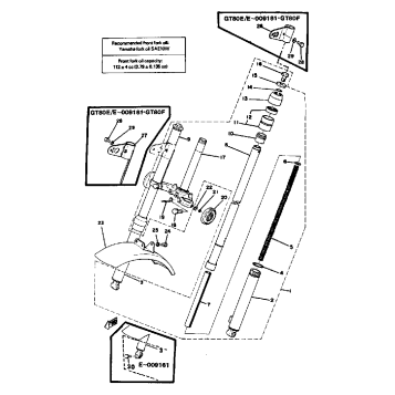 FRONT FORK - FRONT FENDER