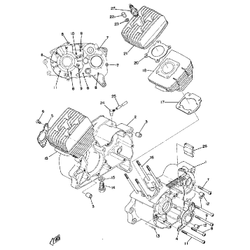 CRANKCASE CYLINDER