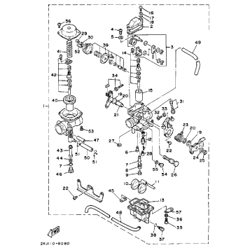 CARBURETOR (NON-CALIFORNIA MODEL)