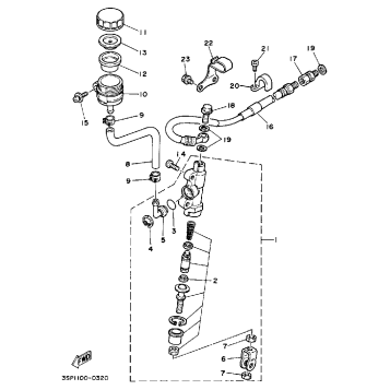 REAR MASTER CYLINDER