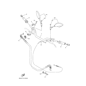 STEERING HANDLE & CABLE