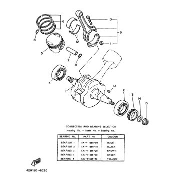 CRANKSHAFT PISTON