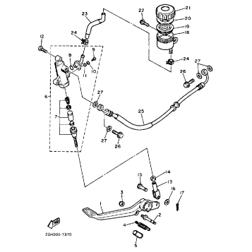 REAR MASTER CYLINDER