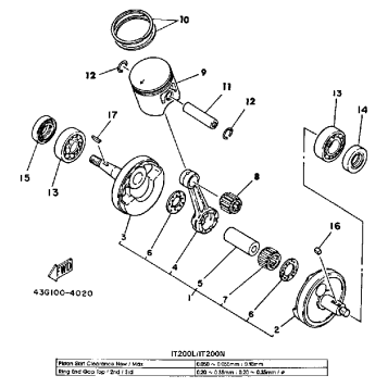 CRANKSHAFT - PISTON