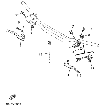 HANDLE SWITCH - LEVER