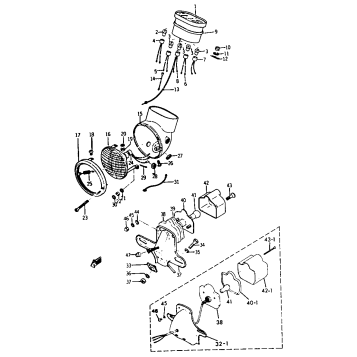 HEAD LAMP AND TAIL LAMP