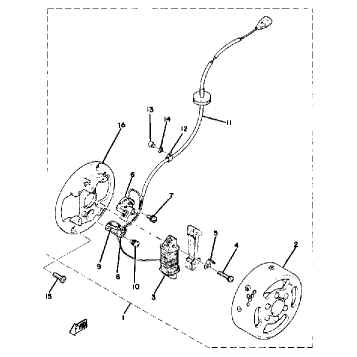 FLYWHEEL MAGNETO GTMXC