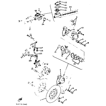 DOUBLE DISC BRAKE OPTIONAL PART