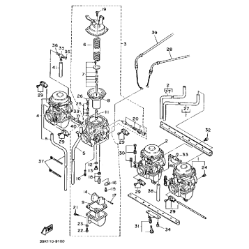 CARBURETOR NON CALIFORNIA MODEL