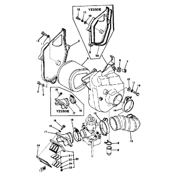 AIR FILTER YA250D - E