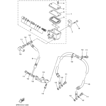 FRONT MASTER CYLINDER