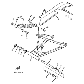 SWING ARM REAR SHOCKS