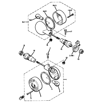 FLASHER LIGHT XJ550H J K