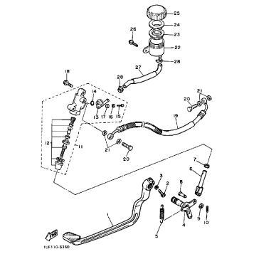 REAR MASTER CYLINDER