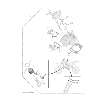 4 PISTON REBUILT KIT