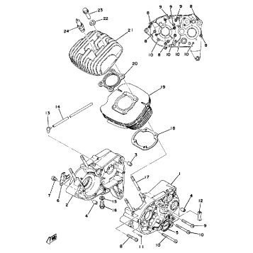 CYLINDER-CRANKCASE