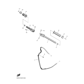 STEERING HANDLE & CABLE