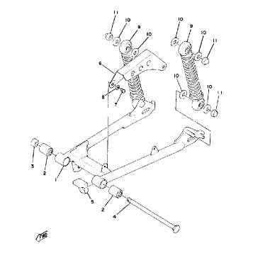 REAR ARM-SUSPENSION