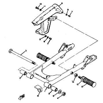 REAR ARM & CHAIN CASE